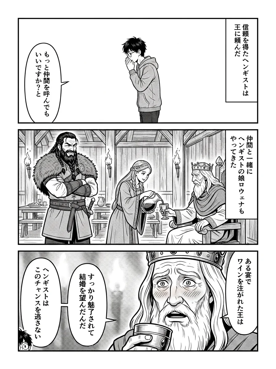 漫画「傭兵兄弟ヘンギストとホルサ」6ページ目